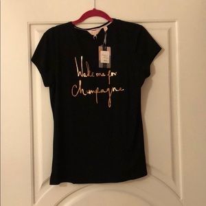 Wake me for champagne shirt